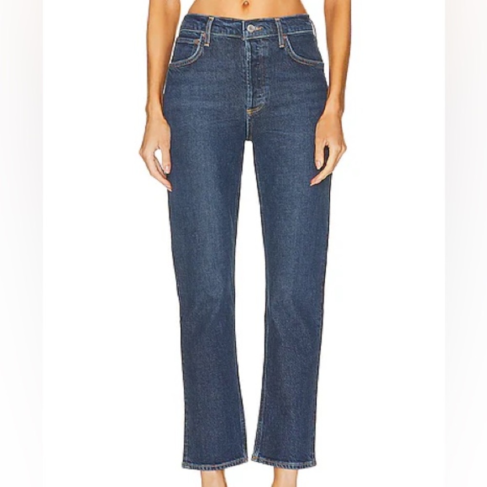 Agolde Riley Long jean - dark wash